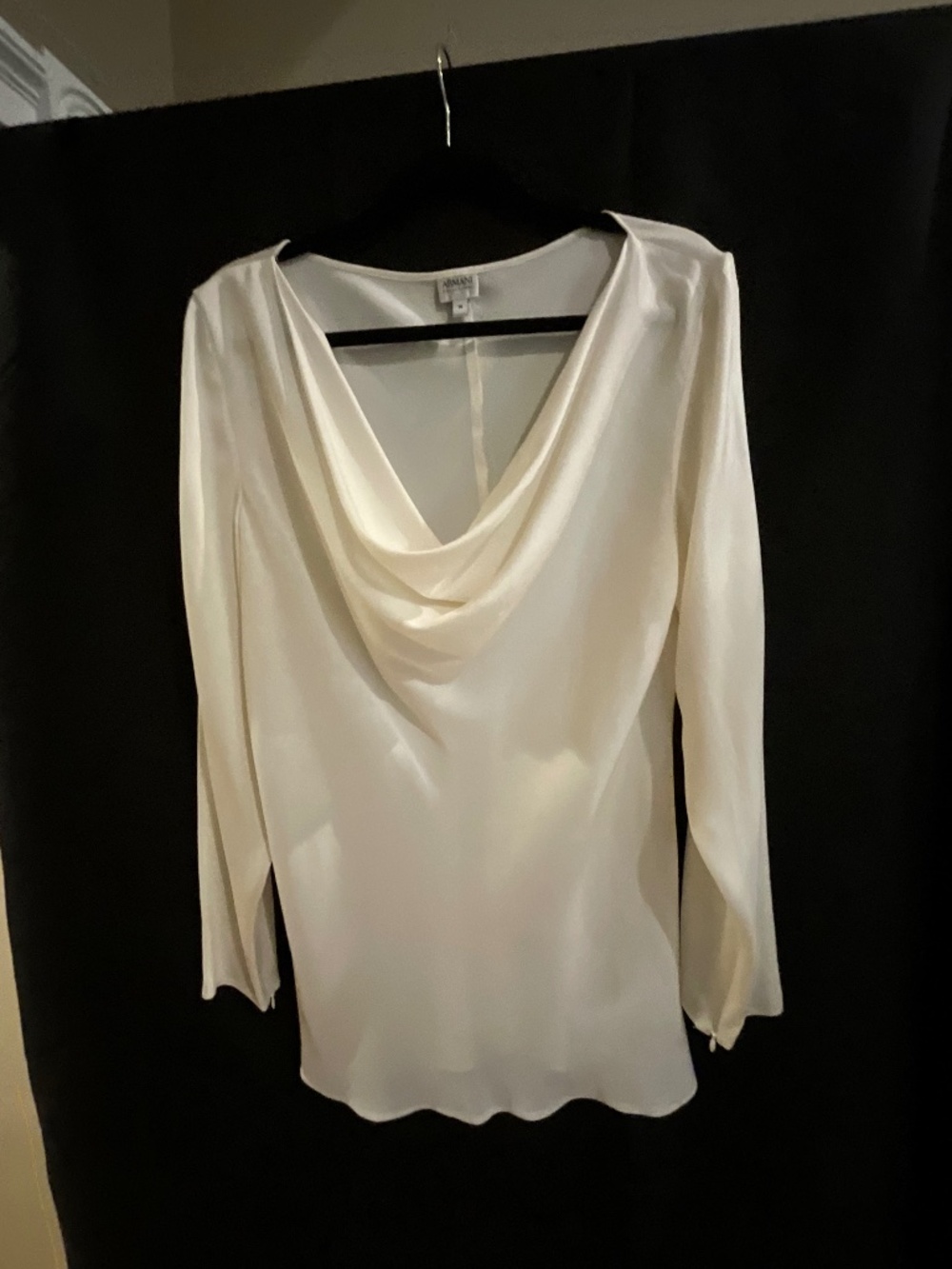 Armani Collezione silk blouse size 16